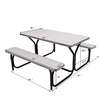 Image of Costway Outdoor Furniture Picnic Table Bench Set for Outdoor Camping by Costway Picnic Table Bench Set for Outdoor Camping by Costway SKU# 91203576