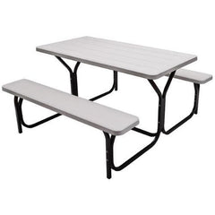 Picnic Table Bench Set for Outdoor Camping by Costway