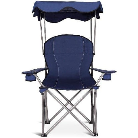 Portable Folding Beach Canopy Chair with Cup Holders SKU: 89062375