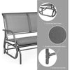 Image of Swing Glider Chair 48" Loveseat Rocker Lounge Backyard by Costway