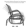 Image of Swing Glider Chair 48" Loveseat Rocker Lounge Backyard by Costway