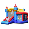 Image of Costway Residential Bouncers Castle Slide Inflatable Bounce House with Ball Pit and Basketball Hoop by Costway Castle Slide Inflatable Bounce House with Ball Pit and Basketball Hoop