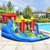 Image of Costway Residential Bouncers Inflatable Bounce House Splash Pool with Water Climb Slide by Costway