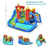 Image of Costway Residential Bouncers Inflatable Bounce House Splash Pool with Water Climb Slide by Costway