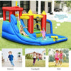 Image of Costway Residential Bouncers Inflatable Bounce House Splash Pool with Water Climb Slide by Costway