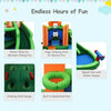 Image of Costway Residential Bouncers Inflatable Water Park Bouncer with Climbing Wall Splash Pool Water Cannon by Costway Inflatable Water Park Bouncer Climbing Wall Pool Water Cannon Costway