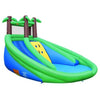 Image of Costway Residential Bouncers Inflatable Water Park Pool Bounce House Dual Slide Climbing by Costway