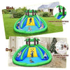 Image of Costway Residential Bouncers Inflatable Water Park Pool Bounce House Dual Slide Climbing by Costway