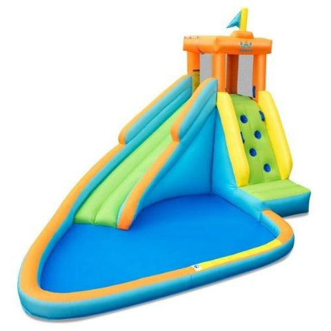 Costway Residential Bouncers Inflatable Water Slide Kids Bounce House Castle by Costway