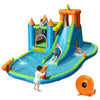 Image of Costway Residential Bouncers Inflatable Water Slide Kids Bounce House Splash Water Pool with Blower by Costway 75386042 Inflatable Water Slide Kids Bounce House Water Pool Blower Costway