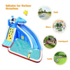 Image of Costway Residential Bouncers Inflatable Water Slide Shark Bounce House Castle by Costway Inflatable Water Slide Shark Bounce House Castle by Costway 21679805