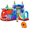 Image of Costway Residential Bouncers Kids Inflatable Bounce House Dragon Jumping Slide Bouncer Castle by Costway 7461759412736 68230941 Kids Inflatable Bounce House Dragon Jumping Slide Bouncer Castle by Costway SKU# 68230941