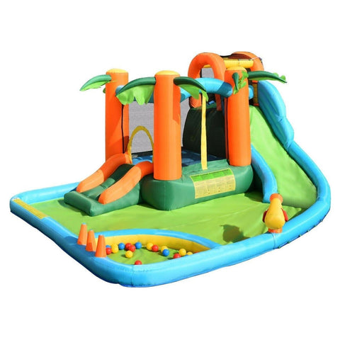 Costway Residential Bouncers Kids Inflatable Bounce House with Blower by Costway 3092720791976 61259348 Kids Inflatable Bounce House with Blower by Costway SKU# 61259348