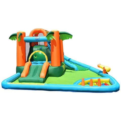 Costway Residential Bouncers Kids Inflatable Bounce House with Blower by Costway 3092720791976 61259348 Kids Inflatable Bounce House with Blower by Costway SKU# 61259348