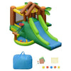 Image of Costway Residential Bouncers Kids Inflatable Jungle Bounce House Castle with Bag by Costway