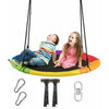 Image of Costway Swings & Play Sets 40" 770 lbs Flying Saucer Tree Swing Kids Gift with 2 Tree Hanging Straps by Costway 40" 770 lbs Flying Saucer Tree Swing Kids Tree Hanging Straps Costway