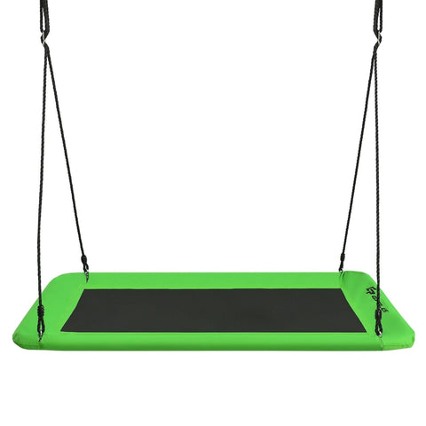 Costway Swings & Play Sets Green 60" Platform Tree Swing Outdoor with 2 Hanging Straps by Costway 6499852688476 71409263-G