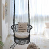 Image of Costway Swings & Play Sets Hanging Hammock Chair Macrame Swing Hand Woven Cotton Backrest by Costway Hanging Hammock Chair Macrame Swing Hand Woven Cotton Backrest Costway