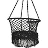 Image of Costway Swings & Play Sets Hanging Hammock Chair Macrame Swing Hand Woven Cotton Backrest by Costway Hanging Hammock Chair Macrame Swing Hand Woven Cotton Backrest Costway