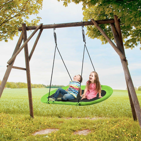 Costway Swings & Playsets 60" Saucer Surf Outdoor Adjustable Swing Set by Costway 60" Saucer Surf Outdoor Adjustable Swing Set by Costway SKU# 89031472