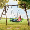 Image of Costway Swings & Playsets 60" Saucer Surf Outdoor Adjustable Swing Set by Costway 60" Saucer Surf Outdoor Adjustable Swing Set by Costway SKU# 89031472