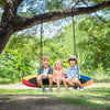 Image of Costway Swings & Playsets 60" Saucer Surf Outdoor Adjustable Swing Set by Costway 60" Saucer Surf Outdoor Adjustable Swing Set by Costway SKU# 89031472