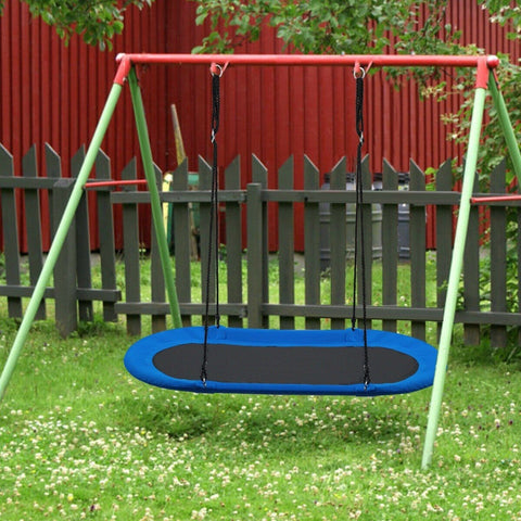 Costway Swings & Playsets 60" Saucer Surf Outdoor Adjustable Swing Set by Costway 60" Saucer Surf Outdoor Adjustable Swing Set by Costway SKU# 89031472