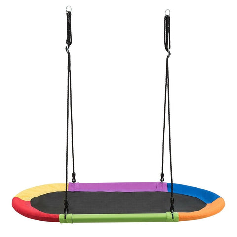 Costway Swings & Playsets 60" Saucer Surf Outdoor Adjustable Swing Set by Costway 60" Saucer Surf Outdoor Adjustable Swing Set by Costway SKU# 89031472