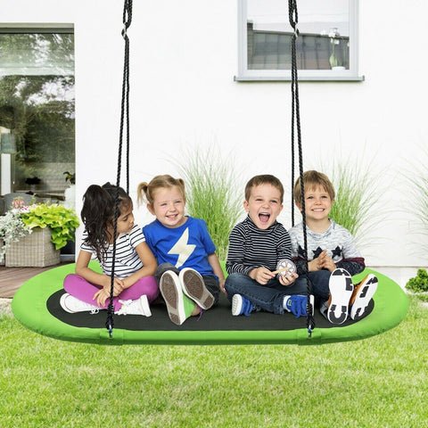 Costway Swings & Playsets 60" Saucer Surf Outdoor Adjustable Swing Set by Costway 60" Saucer Surf Outdoor Adjustable Swing Set by Costway SKU# 89031472