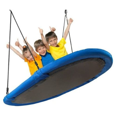 Costway Swings & Playsets 60" Saucer Surf Outdoor Adjustable Swing Set by Costway 60" Saucer Surf Outdoor Adjustable Swing Set by Costway SKU# 89031472