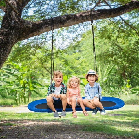 Costway Swings & Playsets 60" Saucer Surf Outdoor Adjustable Swing Set by Costway 60" Saucer Surf Outdoor Adjustable Swing Set by Costway SKU# 89031472