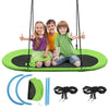 Image of Costway Swings & Playsets Green 60" Saucer Surf Outdoor Adjustable Swing Set by Costway 6499852037700 89031472-G 60" Saucer Surf Outdoor Adjustable Swing Set by Costway SKU# 89031472