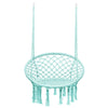 Image of Costway Swings & Playsets Hanging Macrame Hammock Chair with Handwoven Cotton Backrest by Costway