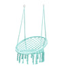 Image of Costway Swings & Playsets Hanging Macrame Hammock Chair with Handwoven Cotton Backrest by Costway