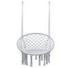 Image of Costway Swings & Playsets Hanging Macrame Hammock Chair with Handwoven Cotton Backrest by Costway