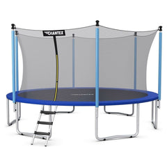 Costway Trampoline 12 FT Trampoline Combo Bounce with Spring Pad Ladder by Costway 7461759133556 83041295