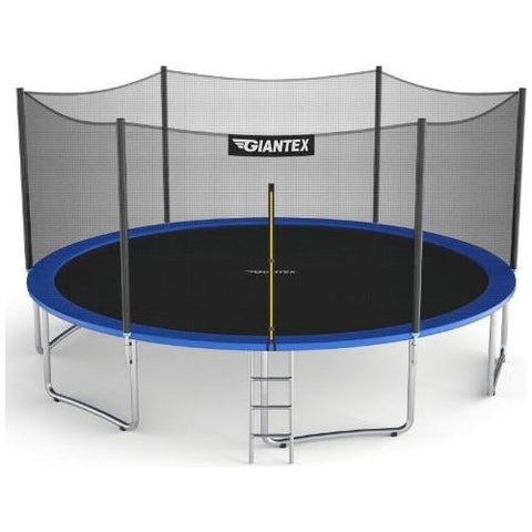 Costway Trampoline 15 ft Outdoor Trampoline Combo with Bounce Jump Safety Enclosure Net and Spring Pad by Costway 0799355028066 01749526