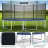 Image of Costway Trampoline 15 ft Outdoor Trampoline Combo with Bounce Jump Safety Enclosure Net and Spring Pad by Costway 0799355028066 01749526