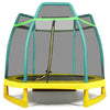 Image of Costway Trampoline 7 ft Kids Trampoline with Safety Enclosure Net by Costway 7 ft Kids Trampoline with Safety Enclosure Net by Costway SKU 76810425