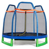 Image of Costway Trampoline 7 ft Kids Trampoline with Safety Enclosure Net by Costway 7 ft Kids Trampoline with Safety Enclosure Net by Costway SKU 76810425