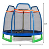 Image of Costway Trampoline 7 ft Kids Trampoline with Safety Enclosure Net by Costway 7 ft Kids Trampoline with Safety Enclosure Net by Costway SKU 76810425