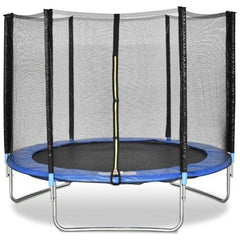 8' Safety Jumping Round Trampoline with Spring Safety Pad by Costway