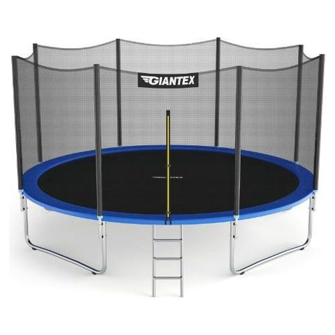 Costway Trampolines 12/14 ft Trampoline Bounce Jump Combo with Spring Pad by Costway