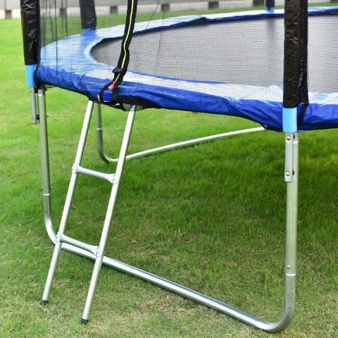 Costway Trampolines 13 ft Combo Bounce Jump Safety Trampoline with Spring Pad Ladder by Costway 781880235354 86534290 13 ft Combo Bounce Jump Safety Trampoline Spring Pad Ladder by Costway