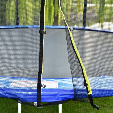 Costway Trampolines 13 ft Combo Bounce Jump Safety Trampoline with Spring Pad Ladder by Costway 781880235354 86534290 13 ft Combo Bounce Jump Safety Trampoline Spring Pad Ladder by Costway