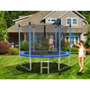 Image of Costway Trampolines 14 Feet Jumping Exercise Recreational Bounce Trampoline with Safety Net by Costway 38" Mini Folding Trampoline Portable Recreational Fitness Rebounder