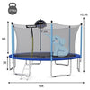 Image of Costway Trampolines 15 FT Trampoline Combo Bounce Jump Safety Enclosure Net by Costway 7461759896888 28034567