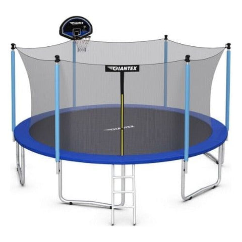 Costway Trampolines 15 FT Trampoline Combo Bounce Jump Safety Enclosure Net by Costway 7461759896888 28034567