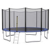 Image of Costway Trampolines 8/10/12/14/15/16 Feet Outdoor Trampoline Bounce Combo with Safety Closure Net Ladder by Costway 8/10/12/14/15/16 ft Outdoor Trampoline Combo Safety Net Ladder Costway