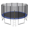 Image of Costway Trampolines 8/10/12/14/15/16 Feet Outdoor Trampoline Bounce Combo with Safety Closure Net Ladder by Costway 8/10/12/14/15/16 ft Outdoor Trampoline Combo Safety Net Ladder Costway